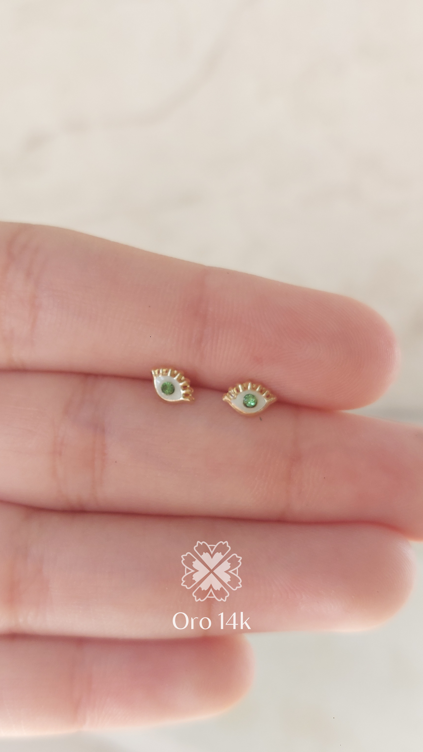 Broquel ojo turco verde