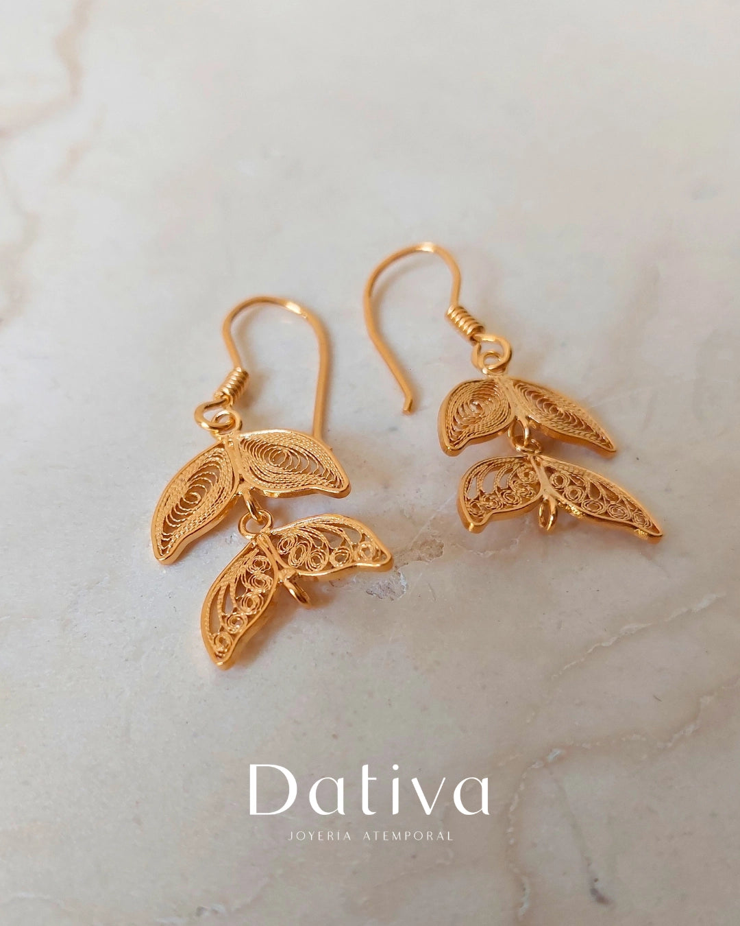 Aretes Gota de Rocío