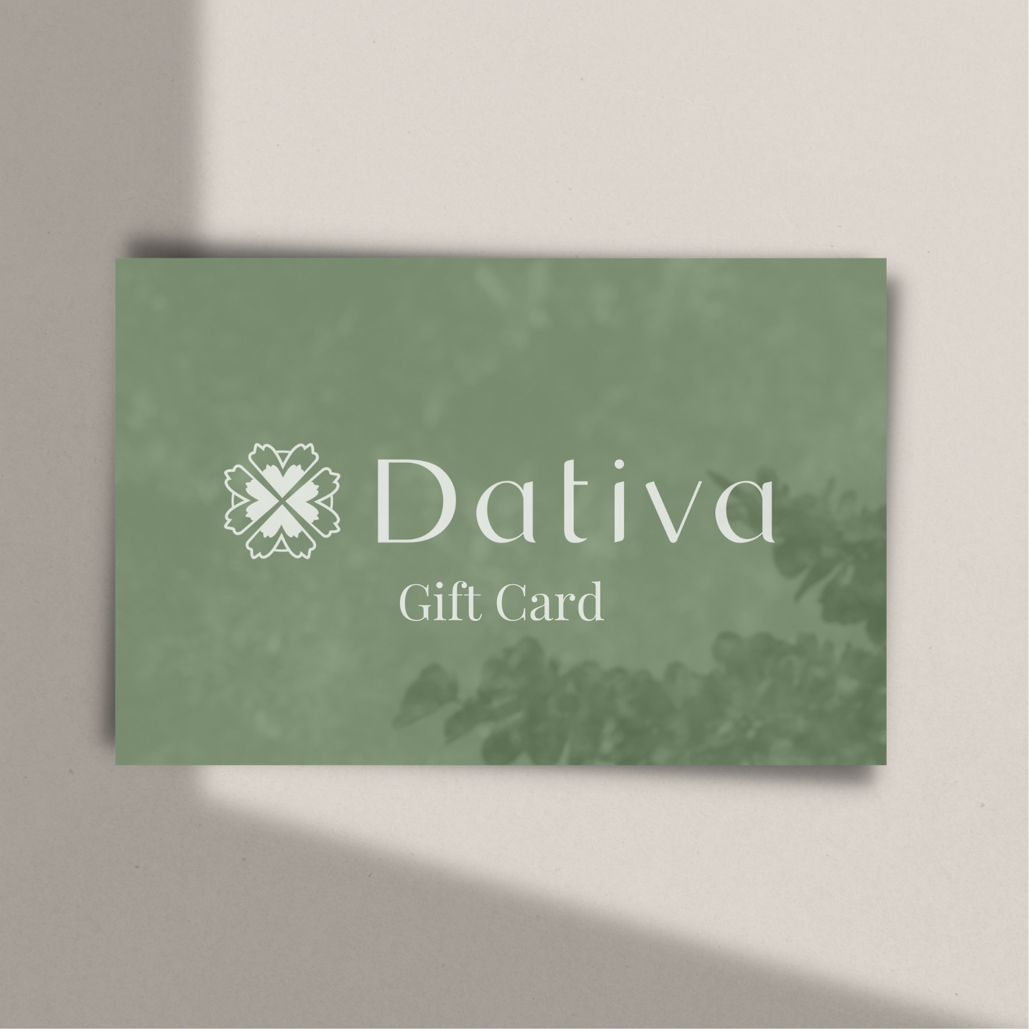 Tarjeta de Regalo Dativa