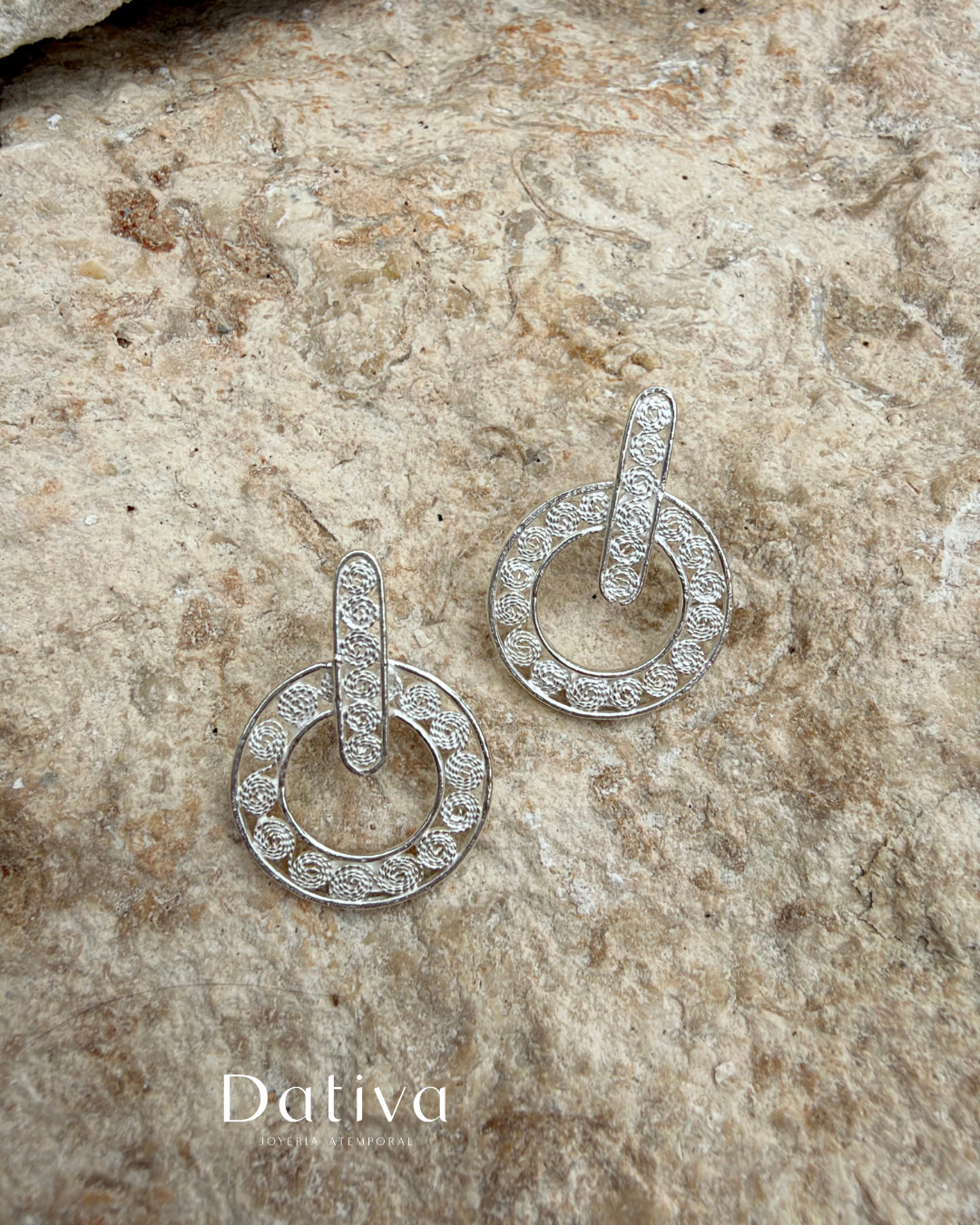 Aretes Aros Intercalados Astral