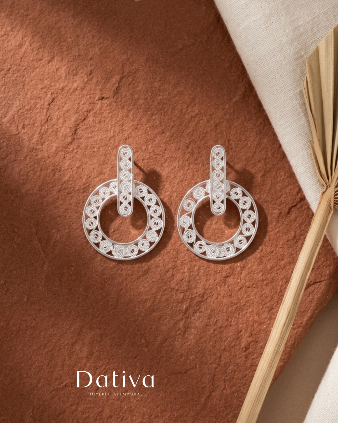 Aretes Aros Intercalados Astral