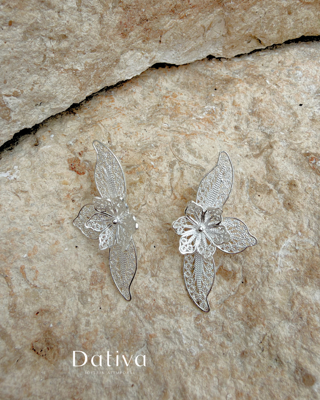 Aretes Orquídea