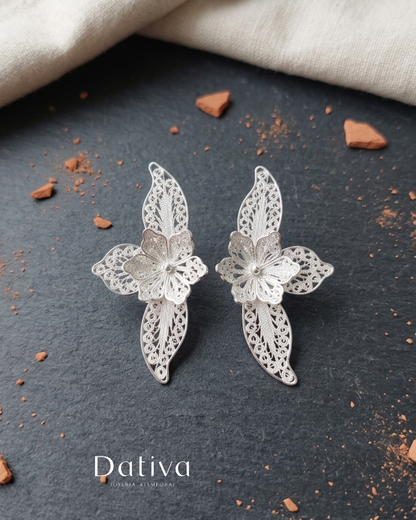 Aretes Orquídea