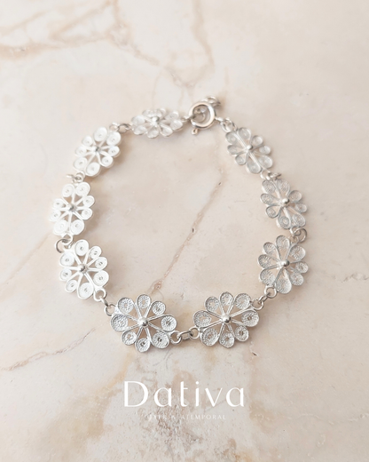 Pulsera Flor de Alba