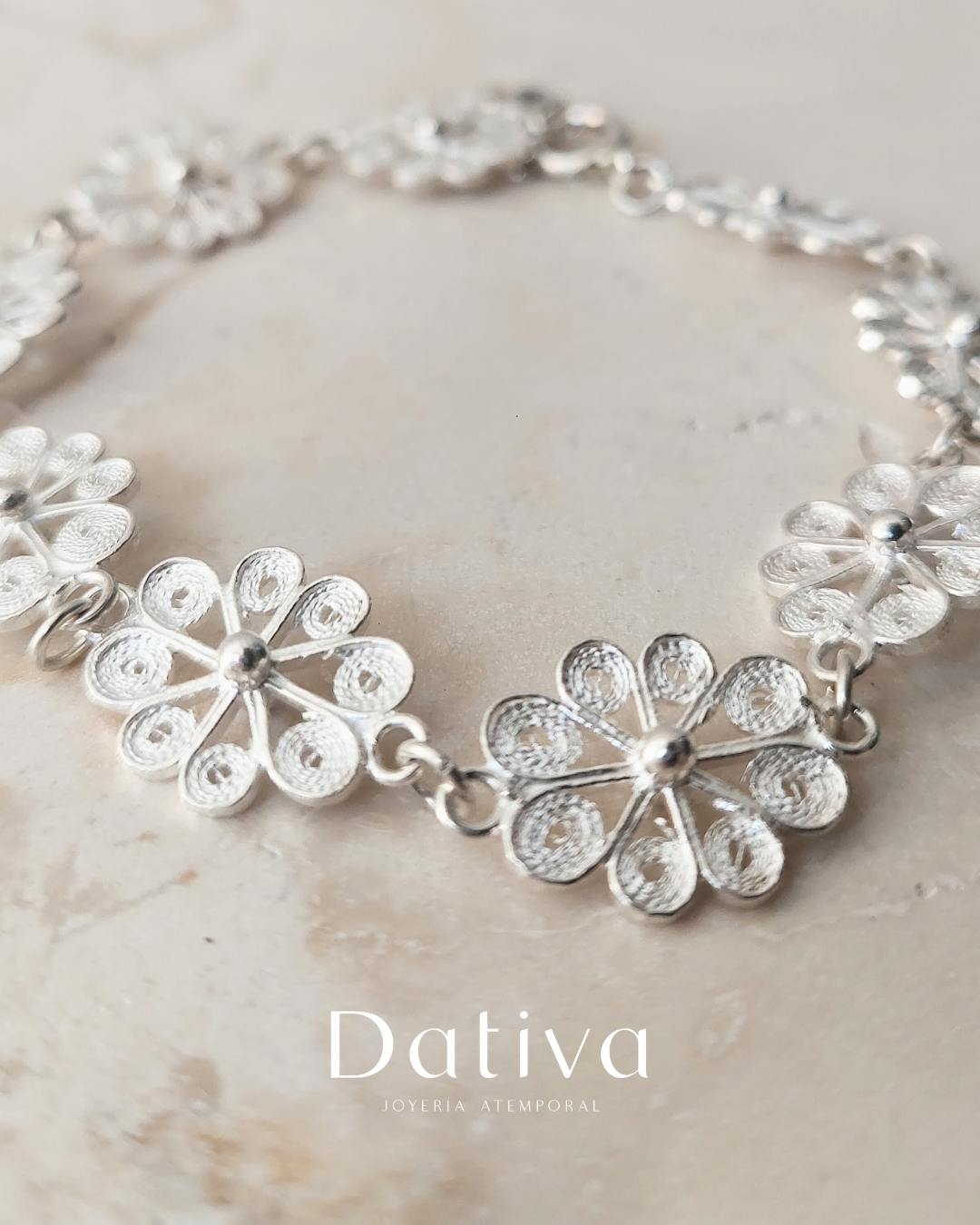 Pulsera Flor de Alba