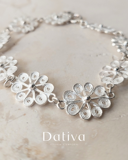 Pulsera Flor de Alba
