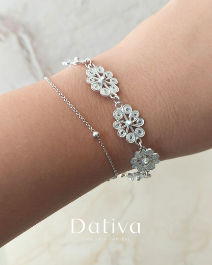 Pulsera Flor de Alba