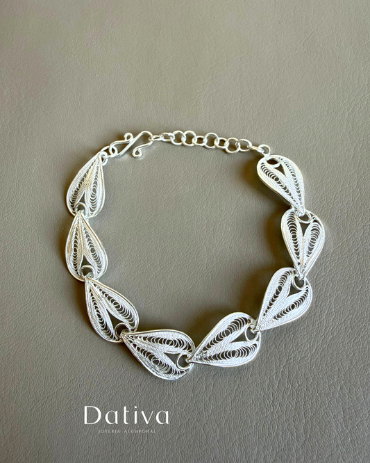 Pulsera Rocío de Filigrana en Plata .925