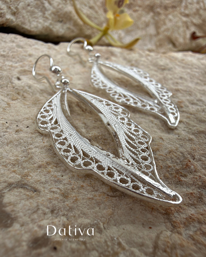Aretes Hojas Danzantes