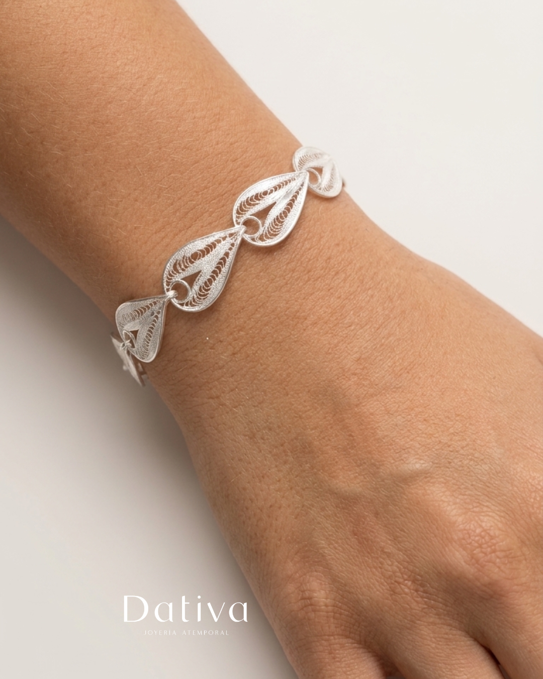 Pulsera Rocío de Filigrana en Plata .925