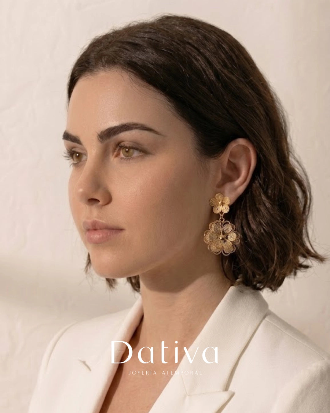 Aretes Florecer Eterno