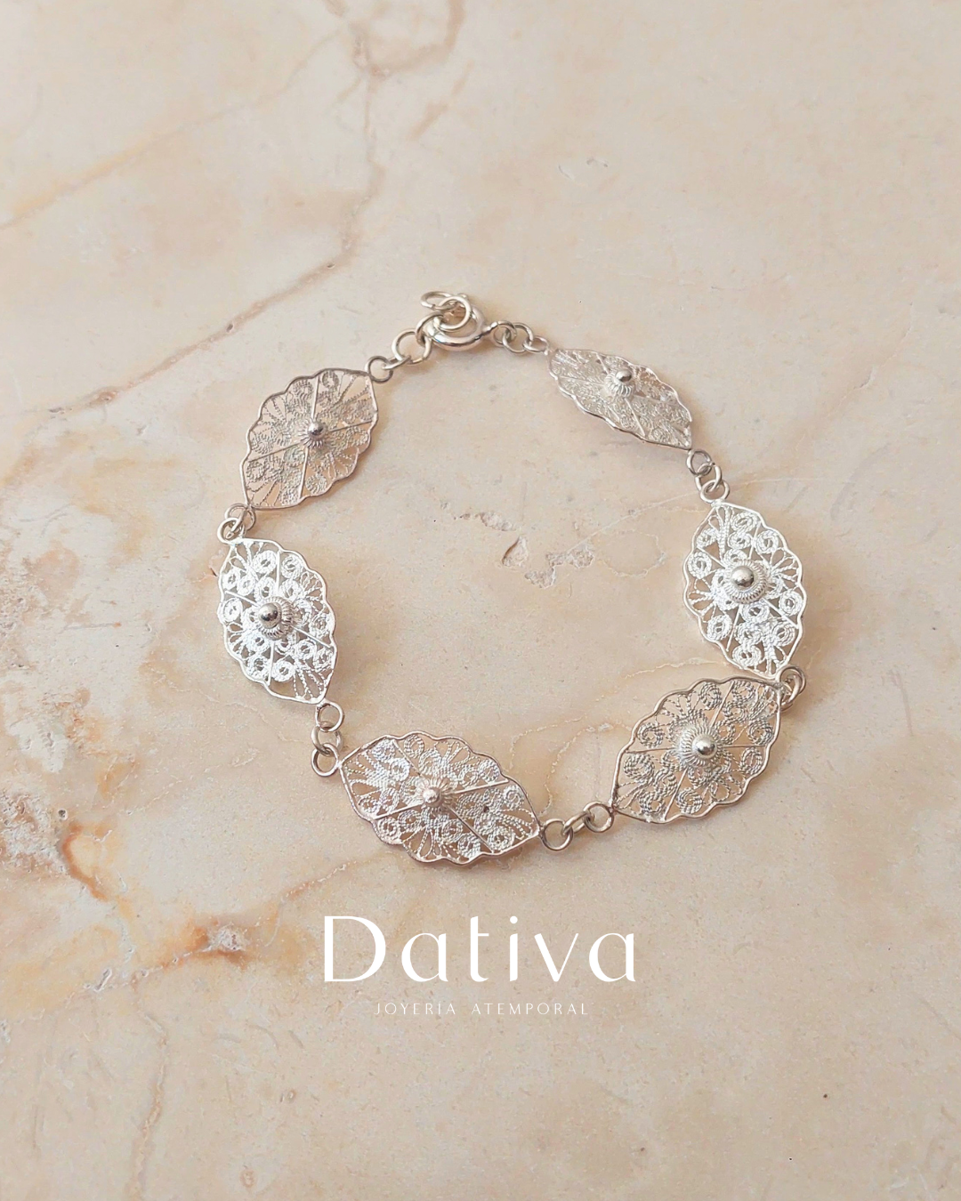 Pulsera Sendero Hojas de Luz