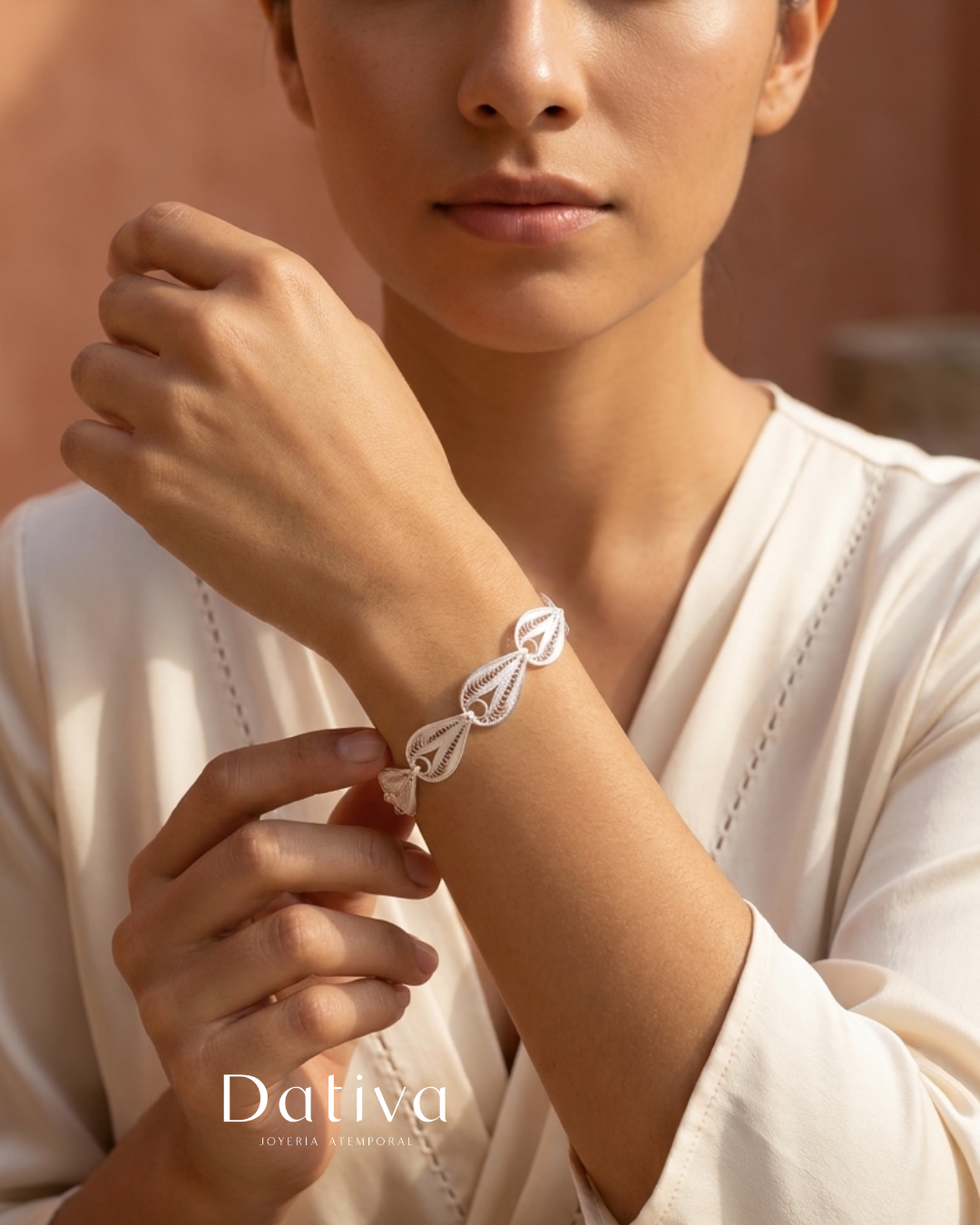 Pulsera Rocío de Filigrana en Plata .925