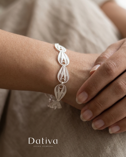 Pulsera Rocío de Filigrana en Plata .925