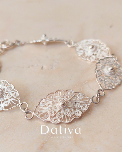 Pulsera Sendero Hojas de Luz